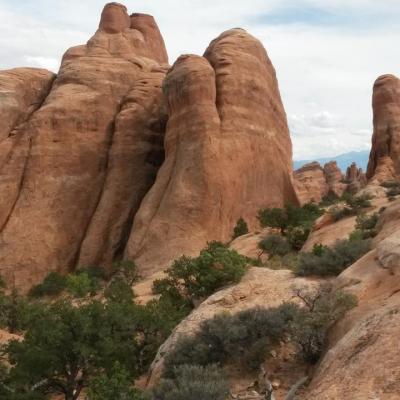 2014 Moab grès rouge du parc des arches