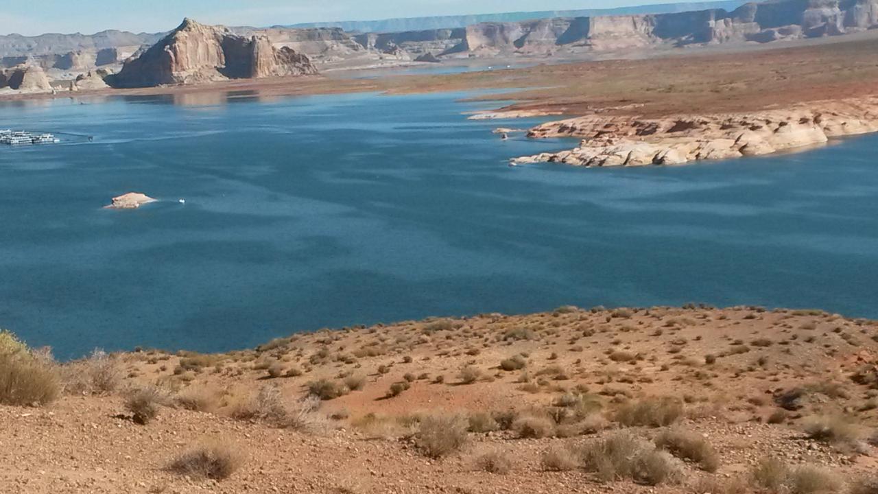 2014 Lac Powell frontière Utah Arizona