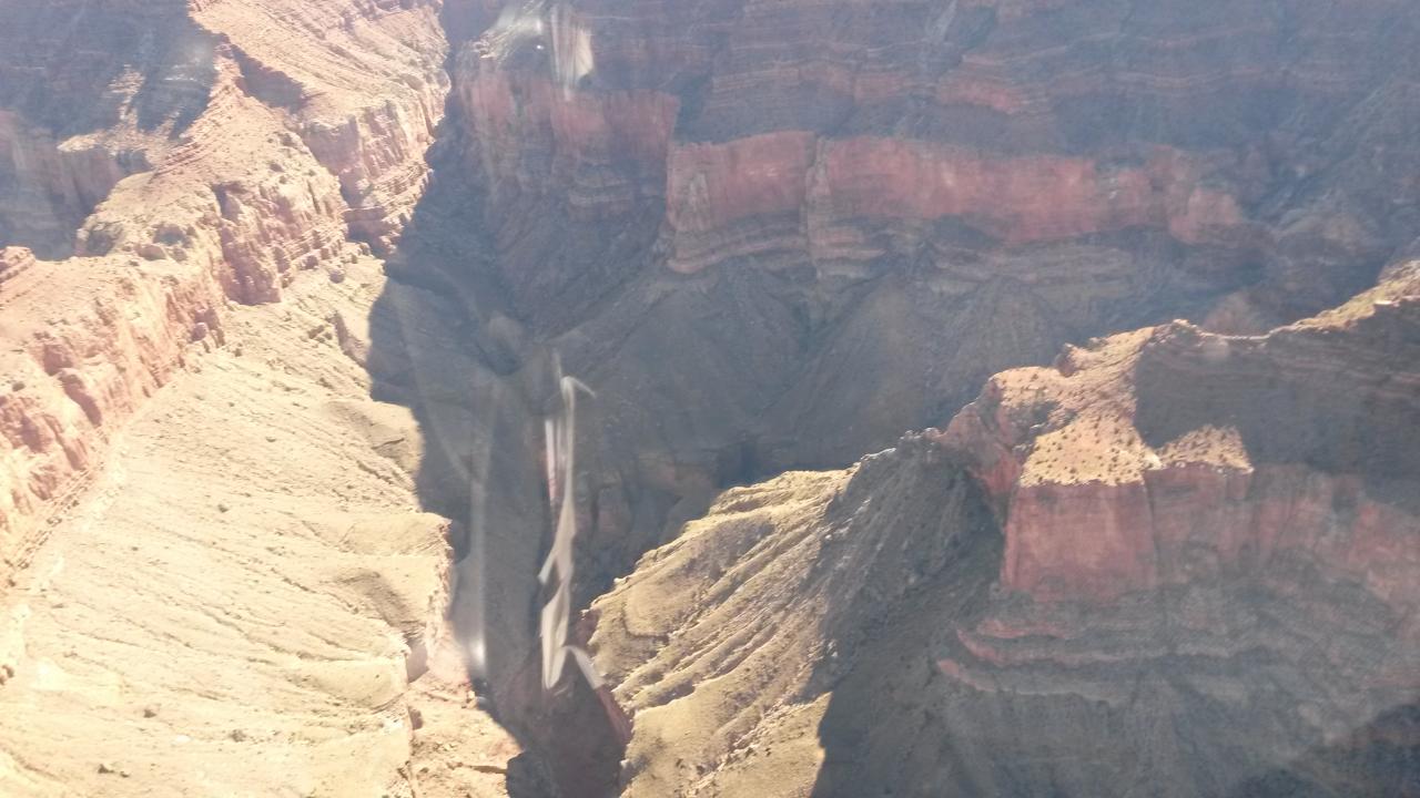 2014 Grand canyon vu d'helico