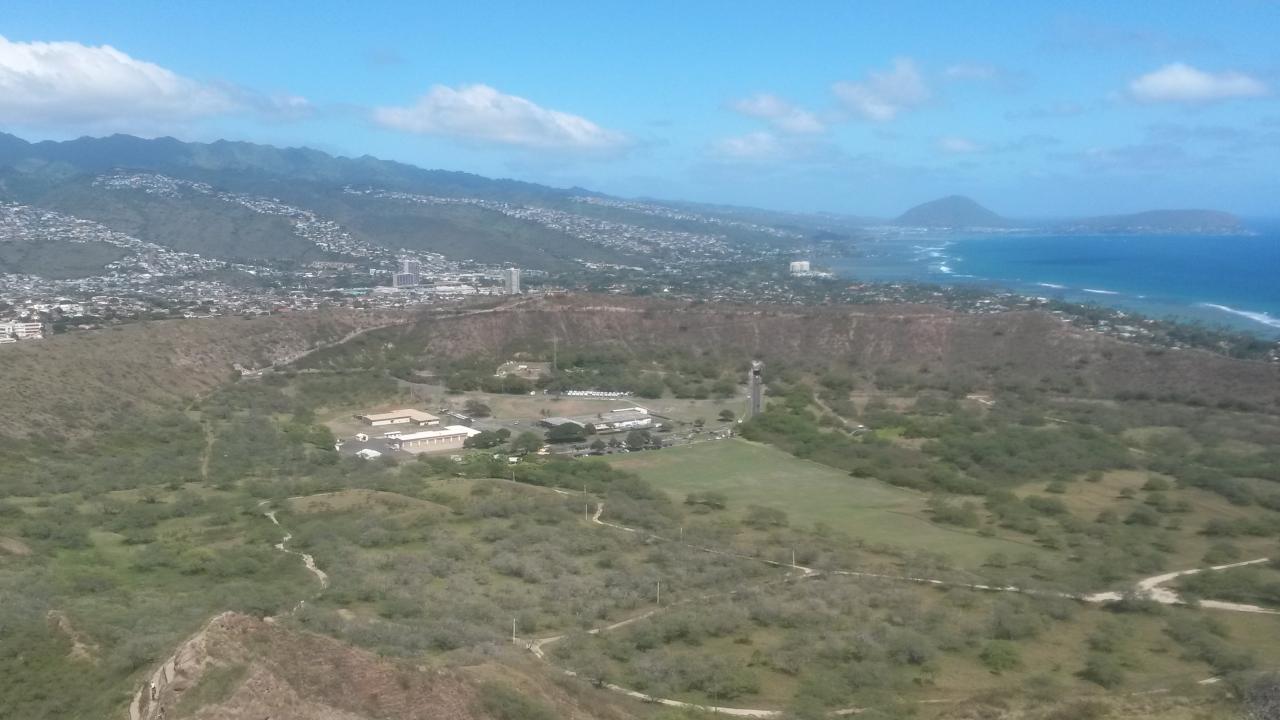 2014 cratère Diamond head