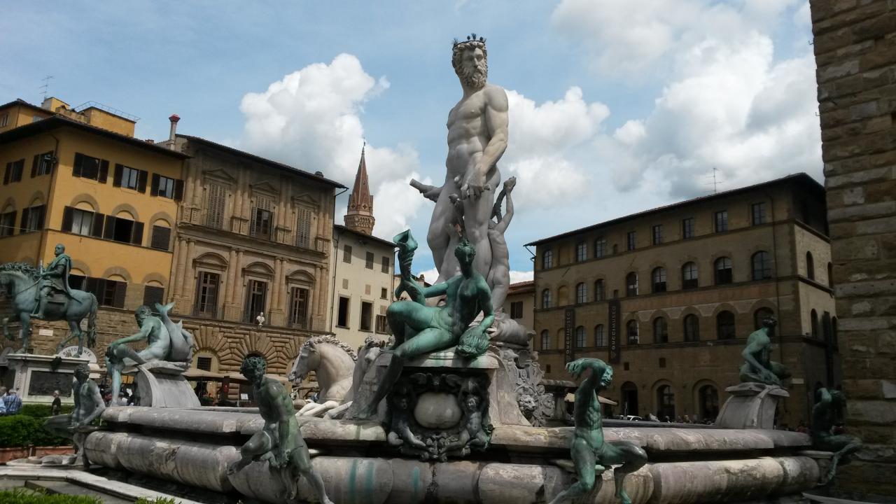 2015 Neptune à la piazza della Signora 