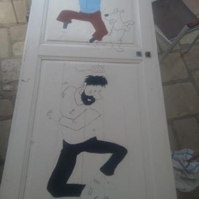 tintin capitaine sur porte (5)