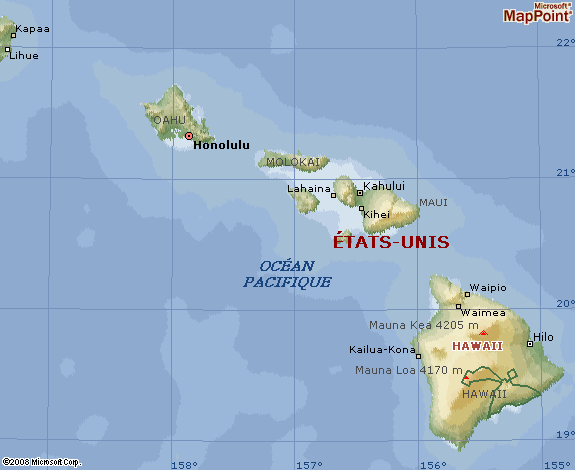 Carte hawai